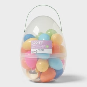 lot 806 image: Plastic Easter Eggs in Egg 30pc - Spritz