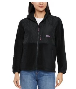 Eddie Bauer Women's Mixed Media Fleece Jacket Size Large