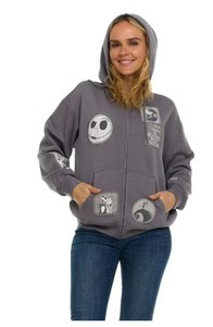 lot 834 image: Womens Character Full-Zip Hoodie Size L