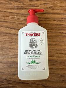 lot 858 image: Thayers pH Balancing Daily Cleanser with Aloe Vera, 237 ml