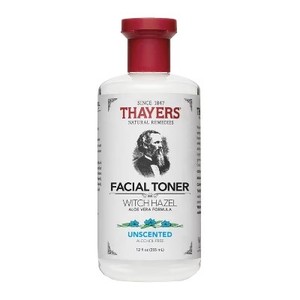 lot 872 image: Thayers Witch Hazel Alcohol Free Unscented Toner - 12 fl oz