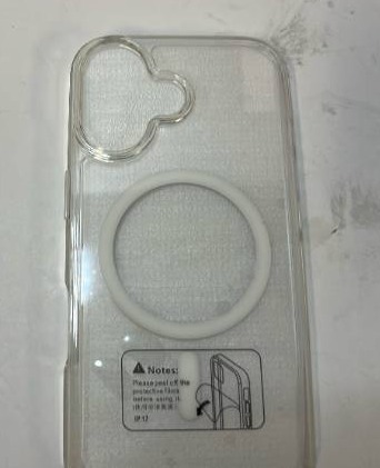 lot 168196 image: Clear Phone Case iPhone 17 - Retail $8