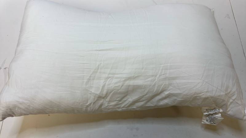 lot 168217 image: White Pillow Insert - Retail $9