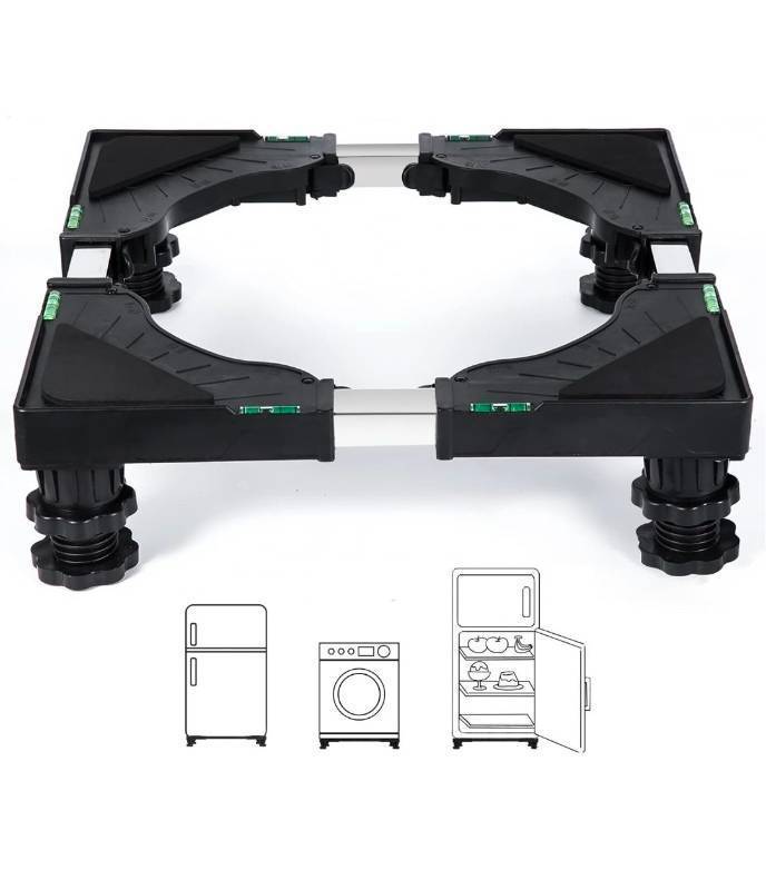 lot 169612 image: Adjustable Appliance Stand with Level Indicators - Retail $35