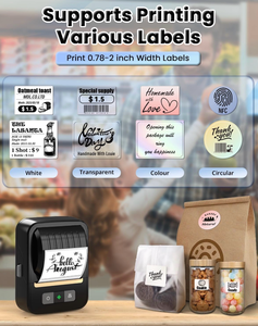 lot 68404 image: Portable Thermal Label Maker N20 - Retail $25