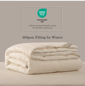 lot 68414 image: Cuddle Dreams Wool Comforter - Retail $180