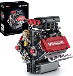 lot 68477 image: V8 Engine Model. Battery Powered  - Retail $45