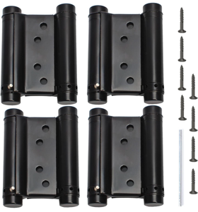 lot 68484 image: 3�� Double Action Spring Hinges - Retail $34