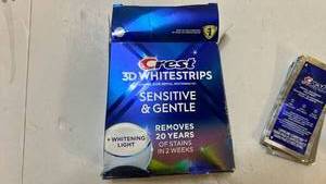 lot 68487 image: Crest 3D White Strips Professional Effects Teeth Whitening Kit - Retail $35