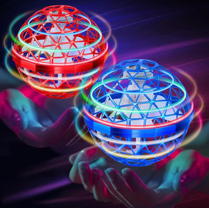 lot 68533 image: LED Flying Spinner Ball Toy - Retail $36