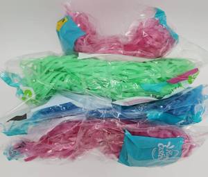 lot 69155 image: Easter Grass, Mix Colors, 4 Pack - Retail $12