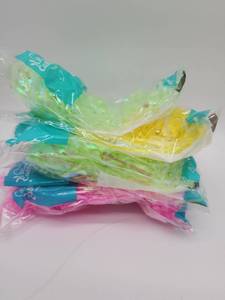 lot 69161 image: Mix Color, Iridescent Easter Basket Grass, 5-Pack - Retail $12