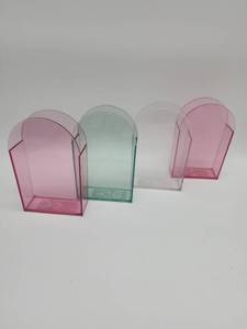 lot 69261 image: Decorative Acrylic Display Arches Mini Vase - Retail $15
