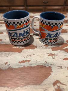 lot 2539 image: Kansas Speedway Coffee Mugs Set of 2