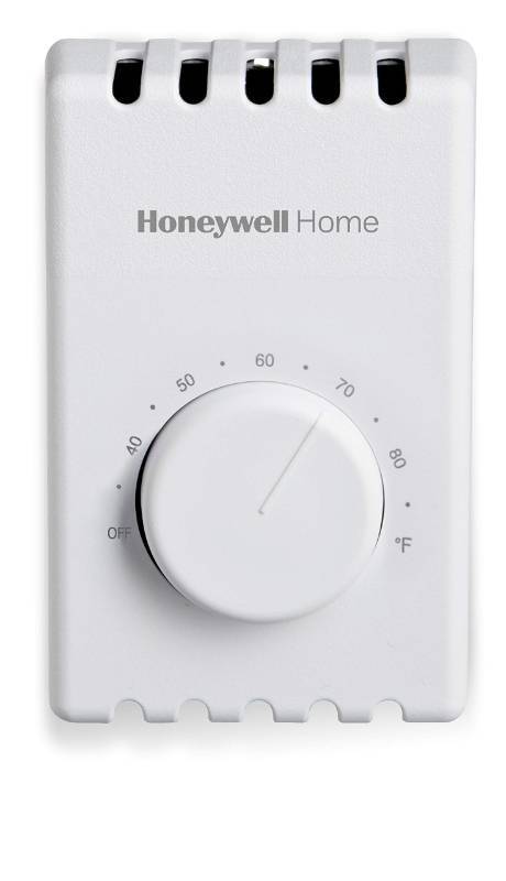 lot 15327 image: Honeywell Home CT410B Manual 4 Wire Premium BaseboardLine Volt Thermostat CT410B1017