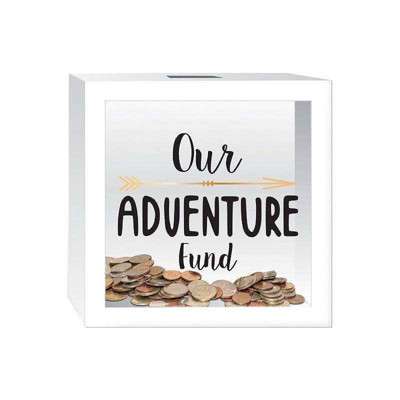 lot 25242 image: Foreside Home & Garden FDAD06116 Adventure Wooden Bank - Retail $15