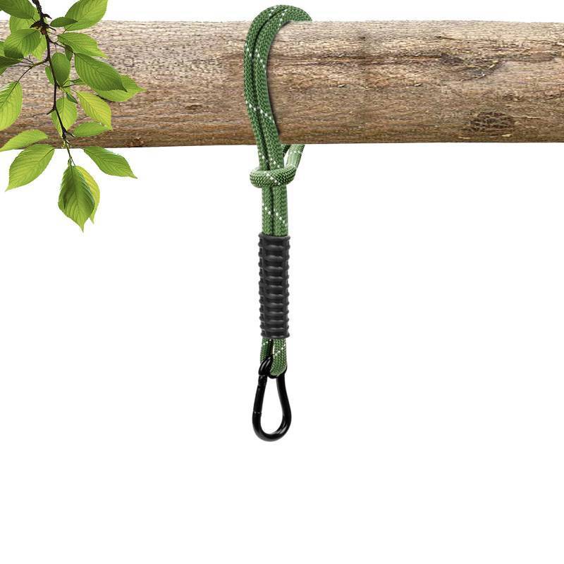 lot 61654 image: Heavy Duty Tree Swing Ropes, Hammock Tree Straps Hanging Kit, for Outdoor Swings Hammock Playground Set Accessories (1.75ft,21,Green,1Pack) - Retail $14
