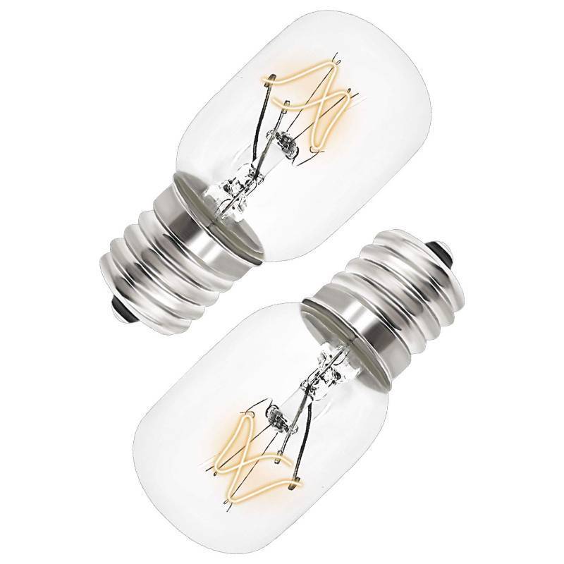lot 61753 image: AMI PARTS 8206232A Bulb 40w 125v Microwave Oven Light -Under Hood Microwave Bulb- E17 Fit for Whirlpool Microwave Light Bulb - Retail $6