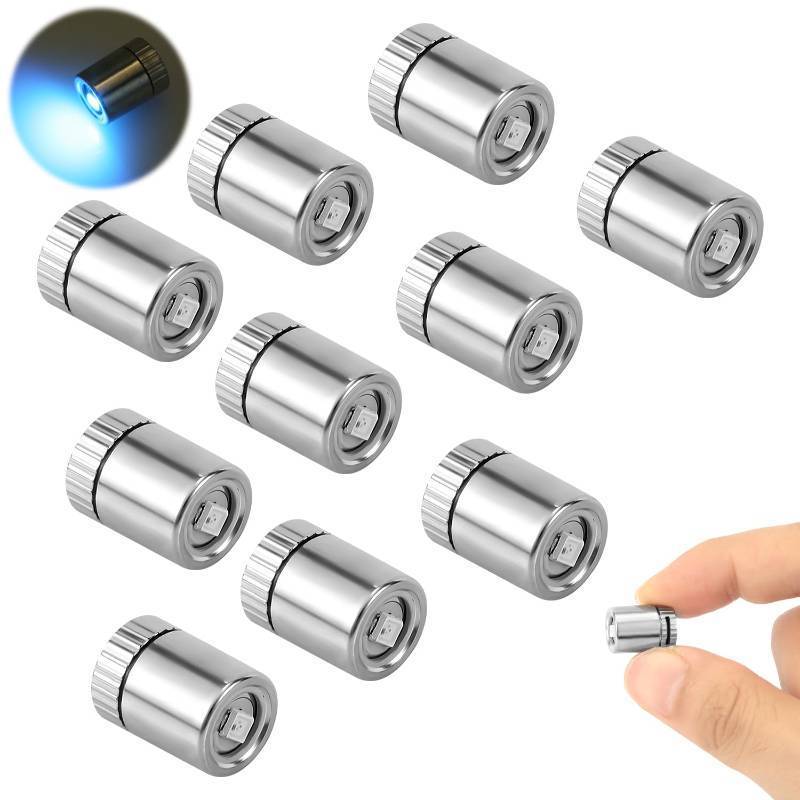 lot 54612 image: Mini LED Lights, 10 Pieces Mini Electric Lights for Dollhouse, Small Lights for Crafts, Battery Included, Tiny Lights for DIY Miniature Lights, Small Decoration Dollhouse Accessories (7 Colors) - Retail $7