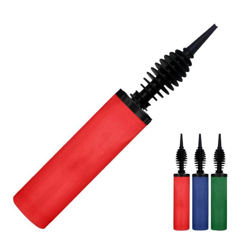 lot 54620 image: Balloon Pump, Inflator for Balloons, Toy Blower, Foil and Confetti Professional Pumper, Dual Action Hand Air Pump for Balloons. - Retail $4
