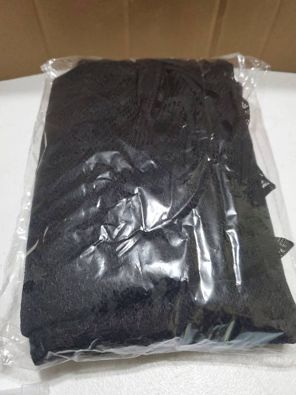 lot 54823 image: Lace spider table cloth black size 54x72 1pcs  - Retail $8