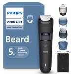 Norelco Philips Beard Trimmer 5000 Series, 100% Waterproof Beard Styler, Precision Dial with 40 Lock-in Trimming Settings, Self-Sharpening Metal Blades & Beard Hair Mess Collector, BT5775/40 - Retail: $60