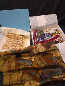 lot 1578 image: Talbots Designer Silk Scarf Collection
