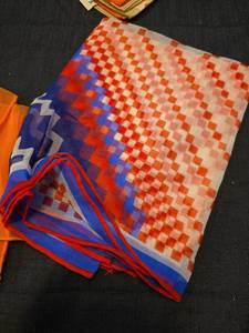 lot 1592 image: Print Silk Scarf