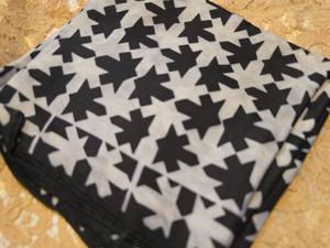 lot 1594 image: Designer Scarf Set - Geometric and Plaid Collection