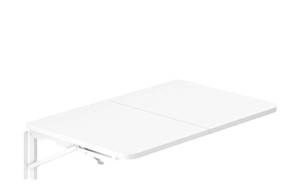 lot 7092 image: TEAMIX Wall Mounted Desk, White Folding Table for Small Spaces