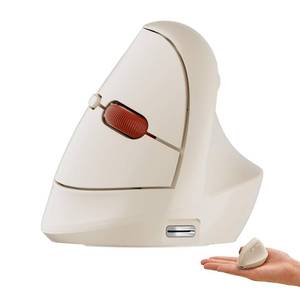 lot 7176 image: DAREU Ergonomic Vertical Wireless Mouse,2.4GHz  BT Optical Vertical Mice with Ergo Design for Comfort and Reduced Wrist Strain,3 Multi-Device Connectivity for ComputerPCLaptop, Suit for Small Hand