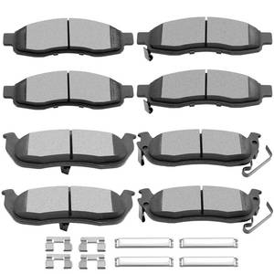 lot 7198 image: SCITOO Ceramic Front Rear Disc Brake Pad Set fit for 2004-2006 for Infiniti QX56, 2005-2006 for Nissan Armada, 2004 for Nissan Pathfinder Armada, 2004-2007 for Nissan Titan