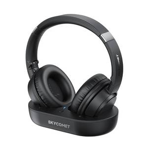 lot 7247 image: SKYCOMET Wireless Headphones for TV, TV Headphones Wireless for Seniors with Transmitter Charging Base, Perfect Audio Sync, Ideal Gift for The Mom, Seniors, Parents