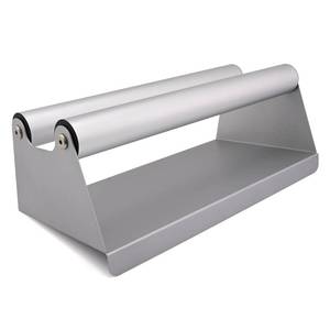 lot 7262 image: FOSHIO Premium Metal Vinyl Roll Display Holder, Heavy Duty Vinyl Storage Rack for Applying Window Film, Wallpaper, Transfer Paper Tape