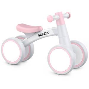 lot 7270 image: SEREED Baby Balance Bike Toys for 1 Year Old Girl Gifts, Baby Walker, One Year Old Girl Birthday Gifts, 12-24 Months Toddler Balance Bike, First Birthday Gifts