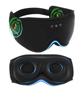 lot 7316 image: BambooCotton 3D Bluetooth Sleep Mask, LC-dolida 2025 New Sleep Headphones, Wireless Comfort, Sustainable Luxury for Better Sleep