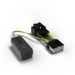 lot 7326 image: Dongar Dashcam Power Adapter (16-pin Type A) for Ford Vehicles. Compatible with Select Bronco, F150 and More. Built-in USB Power Source, Connects to Rearview Mirror, Easy to Install