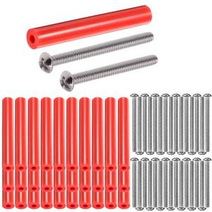 lot 7351 image: Electrical Outlet Box Extender KitEle ctrical Outlet Spacers, 60 Pack Electric Box Receptacle Extender Kit Include 30 Pieces Round Switch Spacers and 30 Screws for Fixing Outlets