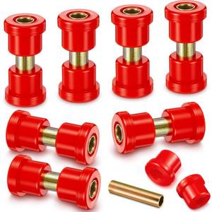 lot 7362 image: Dunzy 8 Pcs Leaf Spring Bushings Kits Golf Cart Spring Bushing Shackles Polyurethane Sleeve Kit Compatible with Ezgo Golf Cart Accessories, Replace Parts Oe 70289-g02 70291g-01 1015583 1012303