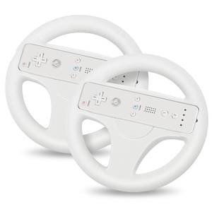 lot 7428 image: Steering Wheel for Wii Remote Controller - Steering Wheel for Mario Kart - Racing Wheel for Nintendo Wii Games - Wii and Wii U Game Accessories - 1 Pack