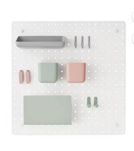 lot 7469 image: Members Mark Pegboard Organizer, 12-Piece Set