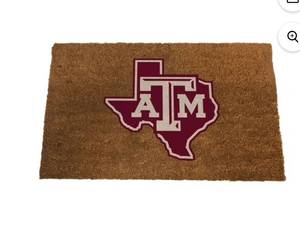 lot 7476 image: Logo Brands Texas A&M Aggies Doormat