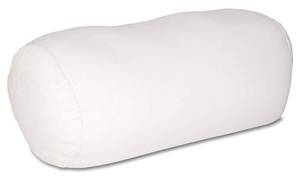 lot 7482 image: Mooshi Squish Mini Microbead Jelly Bean Bed Pillow, 12 x 7 - Airy Squishy Soft Microbeads - Cuddly And Fun Dormroom Accessory - Bed Pillow, White