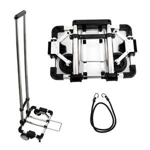 lot 7568 image: CNQLIS Folding Hand Truck,Portable Carrying Cart, Compact, Mini Lightweight for TravelAutoMovingOffice Use,12in.Hx9in.W Fits Most Backpacks- 55lbs Lightweight Hand Truck