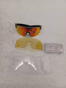 lot 26322 image: Jhua Polarized Interchangeable Sport Sunglasses