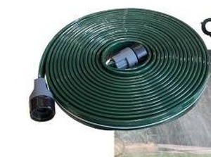 lot 26340 image: Secbulk Sprinkler Hose & Soaker Hose for Yard, 25ft