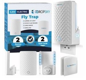 lot 26353 image: Dropsky Indoor Fly Trap With 2 Glue Cards