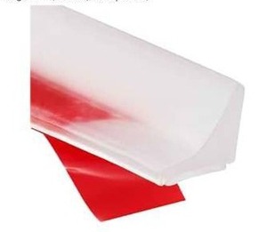 lot 26372 image: Shower Water Dam Adhesive Transparent Barrier Strip