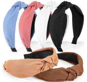 lot 26397 image: Top Knotted Wide Headbands Set - 6 Pieces