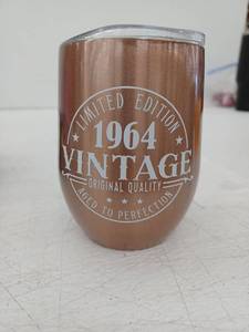 lot 26402 image: 1964 Limited Edition Birthday Insulated Wine Tumbler